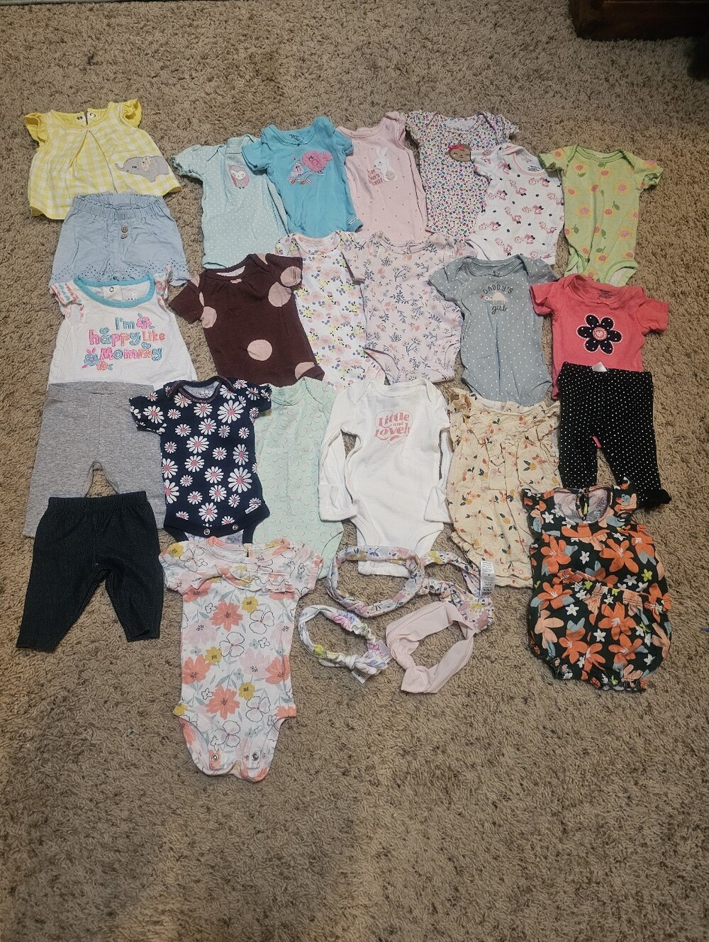 Huge Girl Newborn Lot